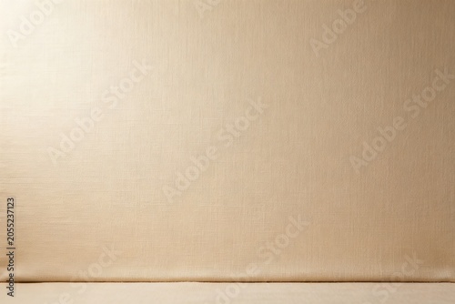 Minimalist Beige Fabric Texture with Soft Lighting