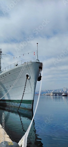 Cuadro en lienzo This iconic vessel is the Galeb, the legendary residential yacht of the former Yugoslav leader Josip Broz Tito