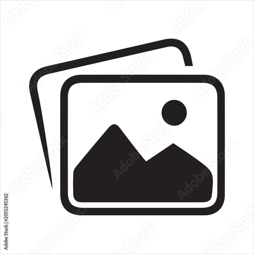 Photo Gallery Stack Icon