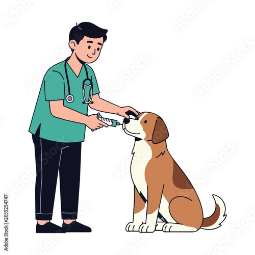 Flat design vector illustration of standing legs in dark trousers and slippers