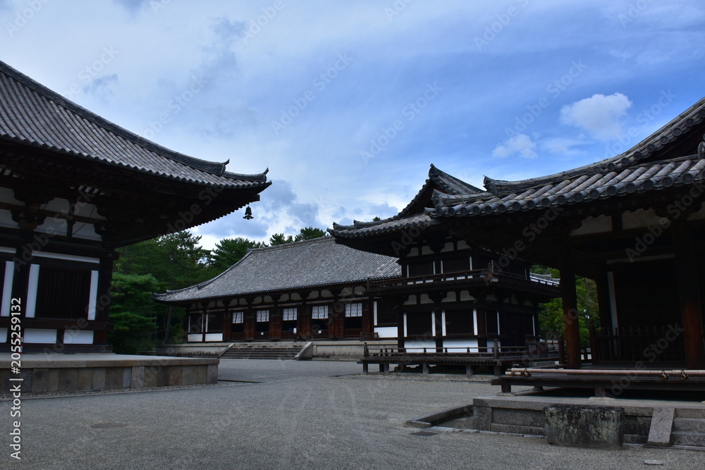 Fototapeta premium 奈良県 奈良市の唐招提寺