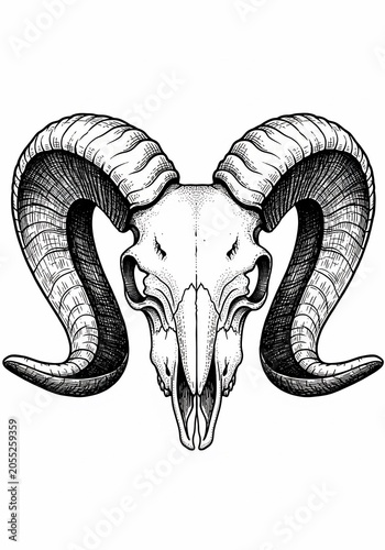 Ram's Echoes: Sculpted Horns, Whispered Past