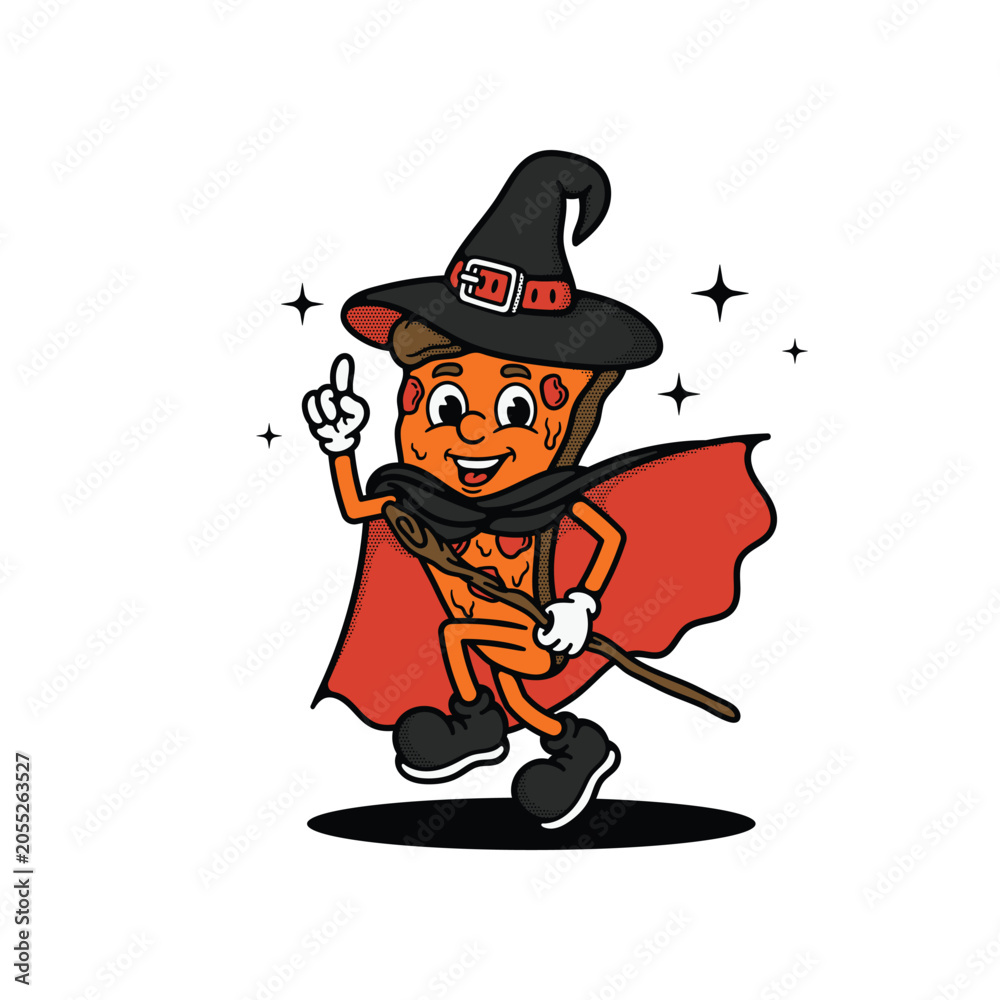 Obraz premium Cute Food Mascot Illustration Vector