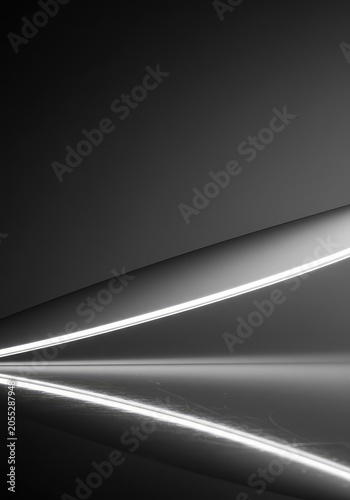 Neutral abstract background featuring a smooth, empty, highly polished reflective surface suitable for overlays, text, or minimalist design, surface, clean, backdrop