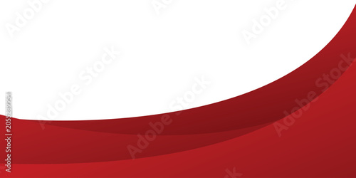 Modern Corporate Red Wave Vector Template for Certificate and Presentation Header