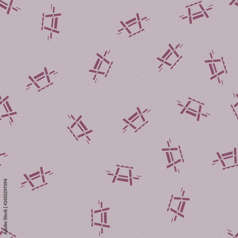 Obraz premium picnic table outdoor furniture glyph vector seamless pattern. picnic table outdoor furniture thin illustration