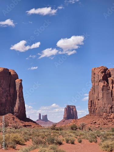 Landscape Sceneries in Monument Valley