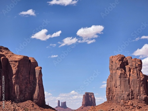 Landscape Sceneries in Monument Valley