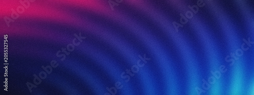 Abstract circular grain texture with dark blue and magenta wavy gradient ripples featuring organic noise effect for creative modern digital art and background use.