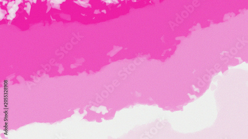 Vibrant pink and white abstract background with textured brush strokes and gradient effect