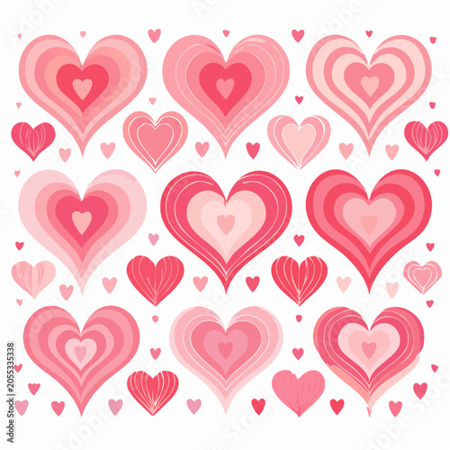 Pink Heart Pattern