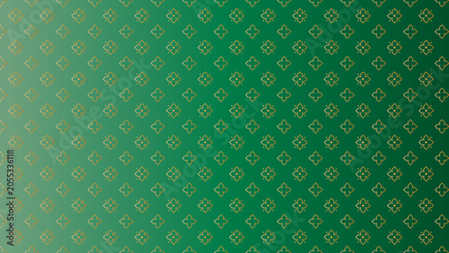 emerald thai pattern background