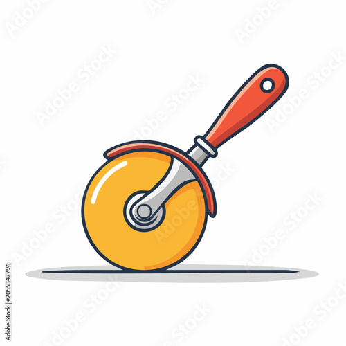 Pizza Cutter Tool Icon