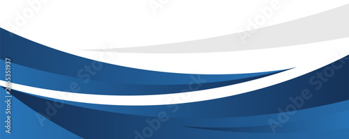 Obraz na plátne modern blue gradient business certificate template design collection