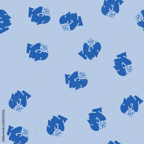 Photography tumor removal cancer treatment glyph vector seamless pattern