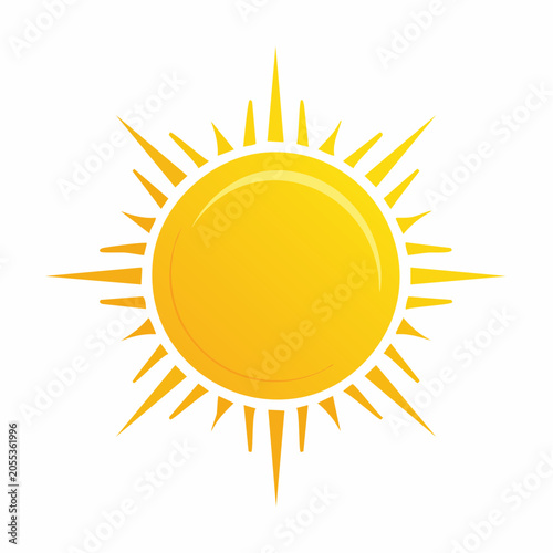 Stylized Sun Icon