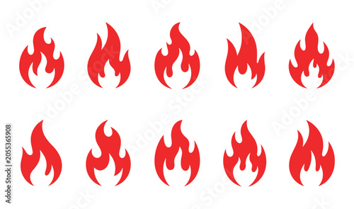 Obraz na plátně Flames Collection