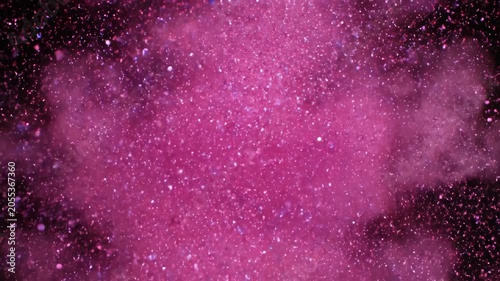 Vibrant cosmic nebula with sparkling stardust clouds