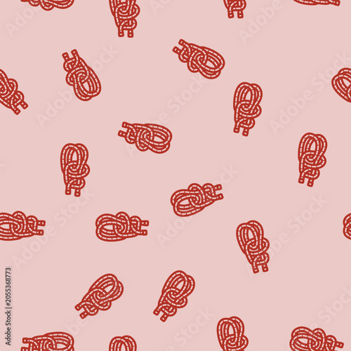 Konstfotografi anchor hitch fisherman knot line seamless pattern anchor hitch fisherman knot th
