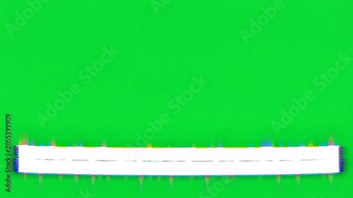 VHS Static Noise Green Screen Overlay