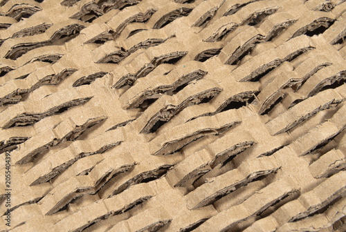 Honeycomb kraft wrapping paper texture