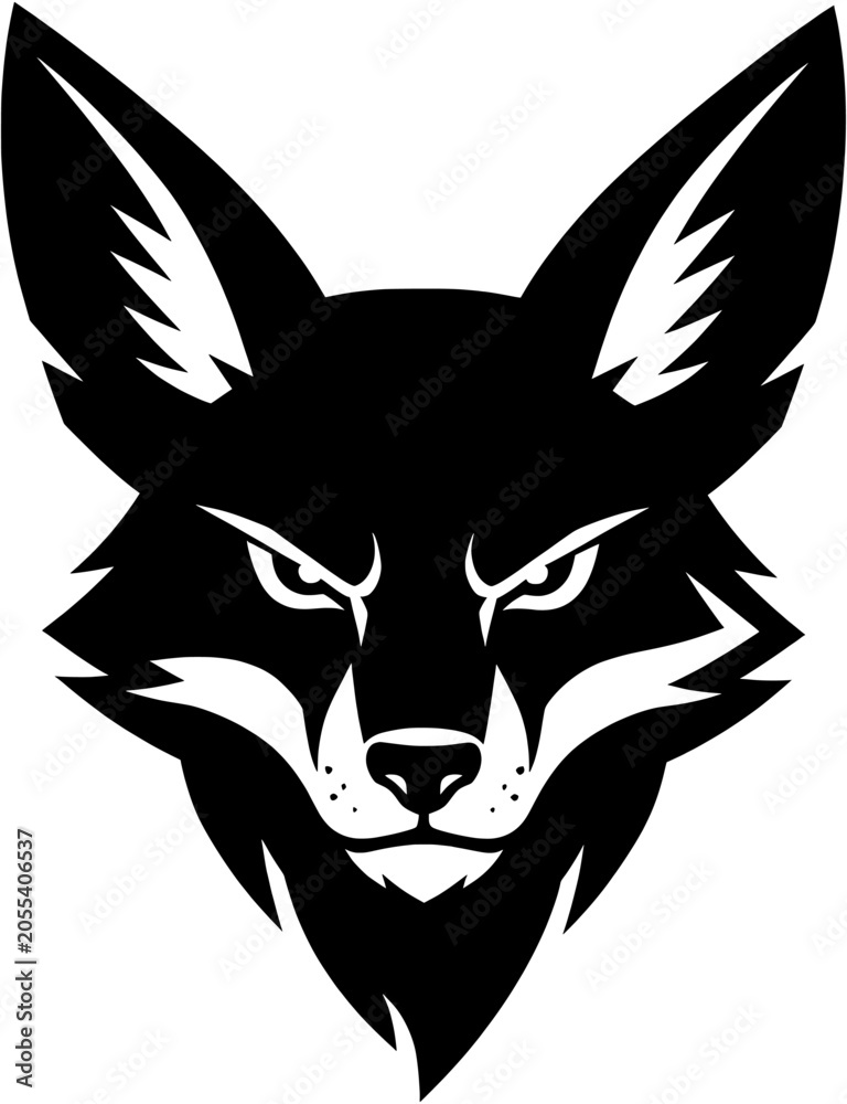 Fototapeta premium Vector illustration animal head mascot