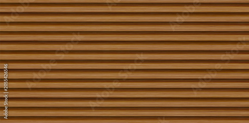 Realistic horizontal striped wooden texture with natural grain for background, interior design, wall panels