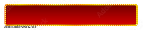 Cinematic Light Bulb Sign ratio 6;1