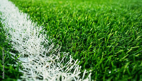Where the white sideline cuts the turf like a quiet scar in a stadium dream