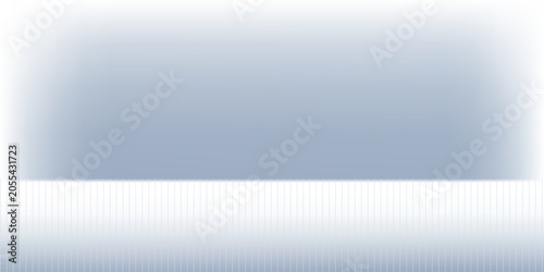 Slika na platnu Abstract background with white holographic line pattern in soft pastel colors