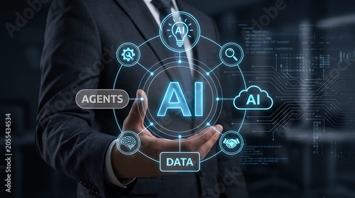 AI Agents Network Architecture for Intelligent Automation Systems