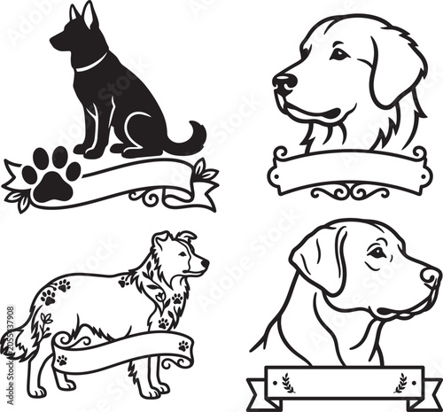 Dogs SVG