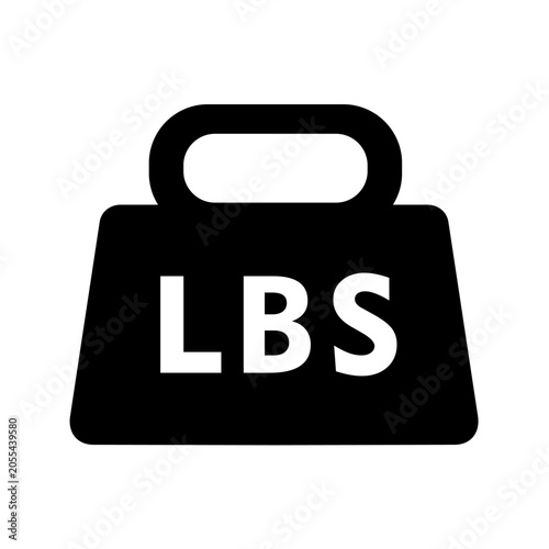 Kettlebell Icon Silhouette Vector Image