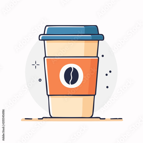 To Go Coffee Cup Icon