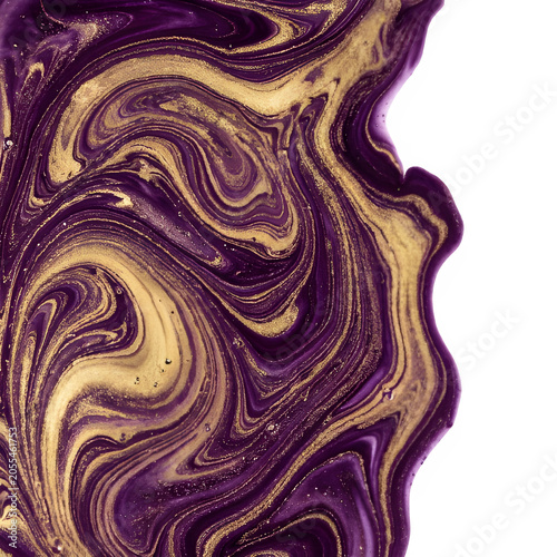 Abstract floral isolated on PNG background.