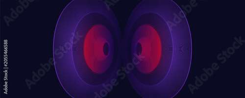 Fotografie Wifi wave light effect