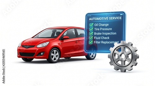 automotive service oil change tire pressure brake inspection fluid check filter replacement vehicle maintenance car care auto repair engine maintenance tire rotation battery check