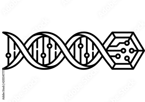 DNA Technology and Genetic Engineering Icon