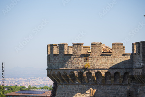 Obraz na plátně Grottaferrata. Abbazia di San Nilo