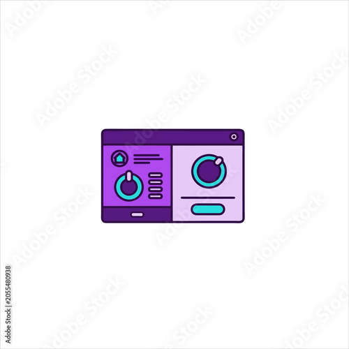 Interactive Audio Control Panel With Equalizer Display Interface