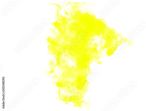 colorful smoke on white background