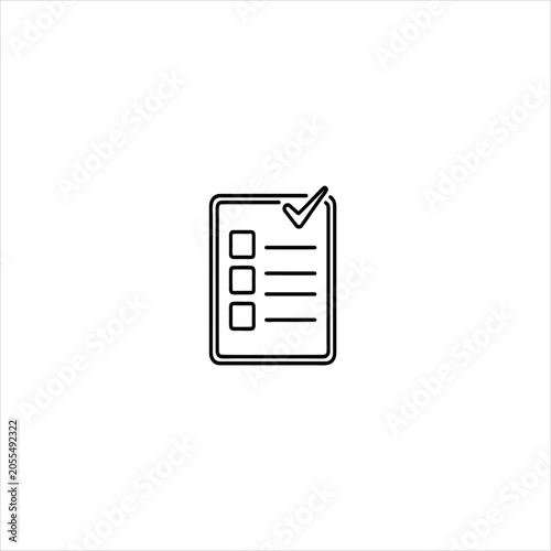 Organized Task Checklist Displayed On Document Sheet