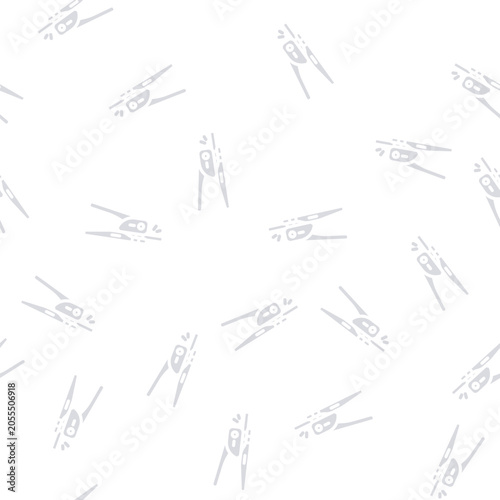 Bild auf Leinwand hole puncher stationery equipment glyph vector seamless pattern