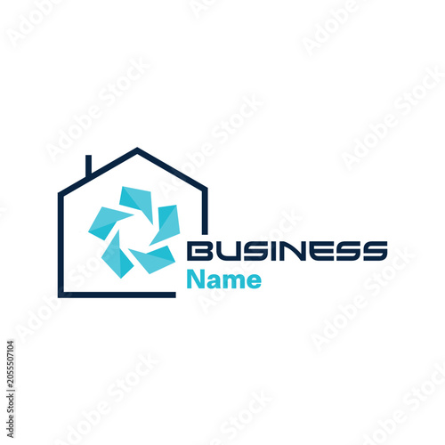 Abstract Logo Design for Startup Business