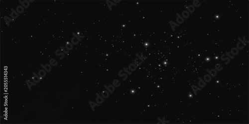 Φωτογραφία A vast expanse of the night sky filled with countless twinkling stars and a prominent star cluster, inviting wonder and exploration of the cosmos