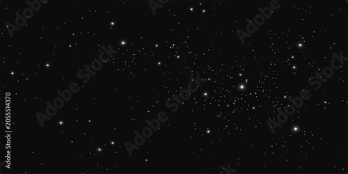 Schilderij op canvas A vast expanse of a star-filled night sky, showcasing the cosmic beauty of the universe