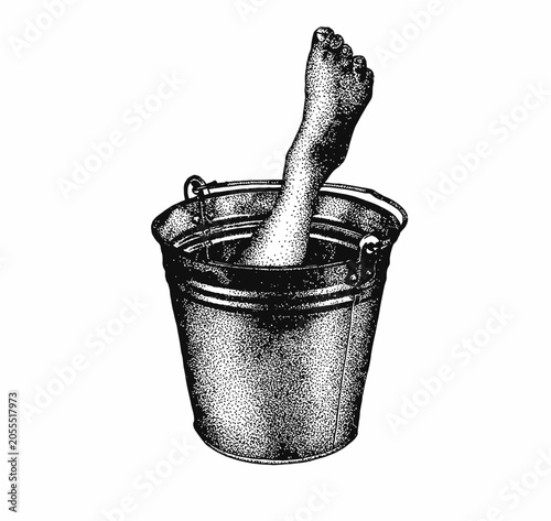 bucket isolated