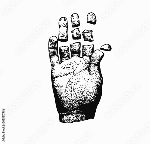 hand holding a glass jar