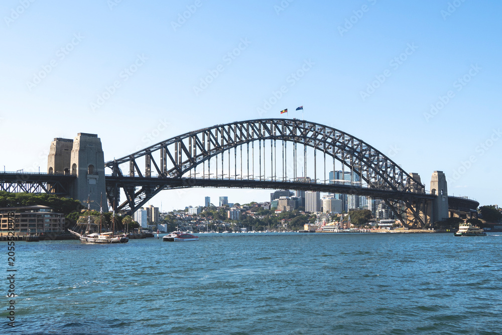 Fototapeta premium Sydney, Australia - 13 January 2026 : Sydney Harbour Bridge