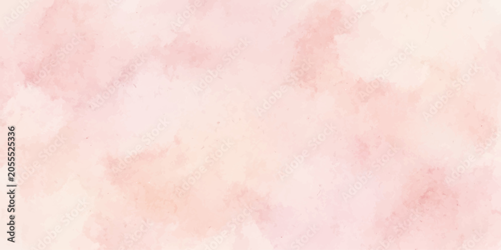 Fototapeta premium Abstract pastel pink and white watercolor splash texture. Gentle and delicate watercolor paint strokes create a dreamy, soft. for background, design, interior, wall art, branding, ui, web